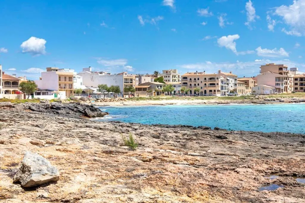 Apartment M0 Practico Y Sencillo Apartamento A 100 M De Las Mejores Playas De Mallorca Colonia de Sant Jordi