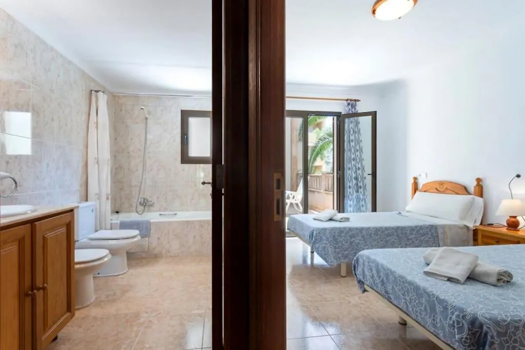 Apartment M0 Practico Y Sencillo Apartamento A 100 M De Las Mejores Playas De Mallorca Colonia de Sant Jordi